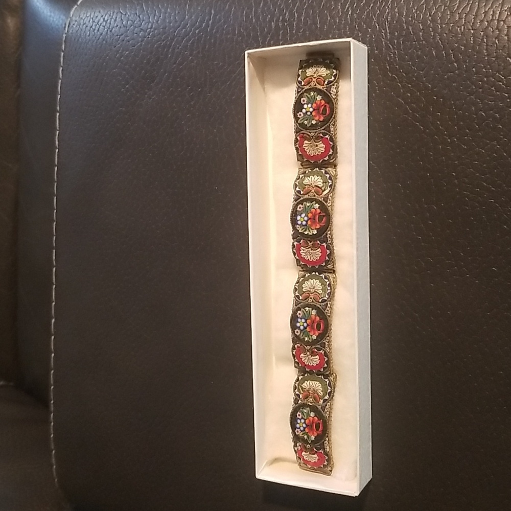 Vintage brass bracelet